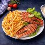 Salmão Grelhado.