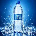 Água mineral com gás 500ml