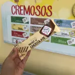 picolé de chocolate