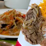 Bistec Encebollado o  a la Mexicana