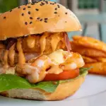 HAMBURGUESA DE CAMARÓN