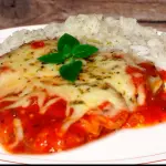 Tilápia à Parmegiana