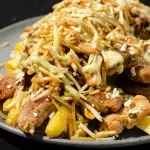 SALCHIPAPA CUATRO CARNES