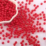 Perlas roja magenta