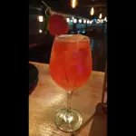 Gin tônica morango
