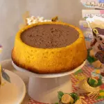 Bolo Piscininha Cenoura c/ chocolate