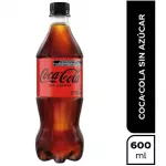 Coca Cola Sin Azucar 600 ml