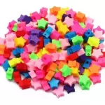 Fimos estrellas multicolor