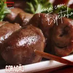 Espetinho de Coração Marmitex