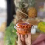 Cenoura ralada bandeja