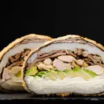 Sushi Burger Mechada -Pollo