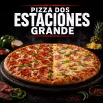 Pizza Dos Estaciones Grande