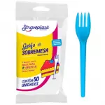 Garfo Sobremesa Strawplast