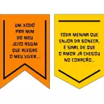 Bandeirinhas Decorativas (10 unid)