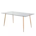 Mesa Iriarte Base Natural 120x80cm