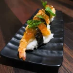 Niguiri de camarão 3und