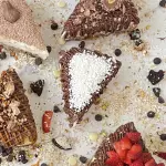 Cheesecake de nutella y coco