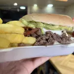 CHURRASCO XL CON PAPAS FRITAS