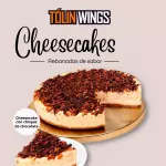 Cheesecake cajeta y chocolate