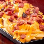Porção Media Cheddar e bacon