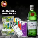 Combo Tanqueray com RedBull
