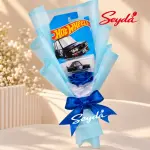 Ramo 1 rosa + 1 hotwheel 💙