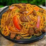 Tallarín Saltado de Carne