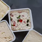 1/2 Lbs. QUESO FRESCO CON CHILE
