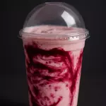 Milk frutas vermelhas
