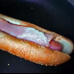 Pancho con jamón