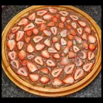 CHOCOLATE COM MORANGO=20,30,35,40CM