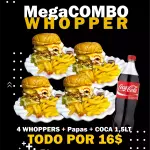 Mega Combo Whoppers