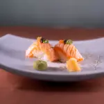 Niguiri de  Salmão Trufado