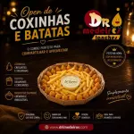 Open de coxinhas ou bolinha