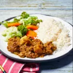 Bobó de legumes e shitake