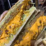 x Bacon com cheddar