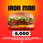 PROMO IRON MAN (BURGUER)