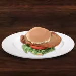 Milanesa al pan sin papas fritas