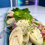 Ensalada mixta con palmito