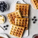 Waffles naturales