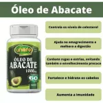 OLEO DE ABACATE 1000MG 60CAPS