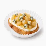 Bruschetta pera e gorgonzola