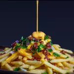 Papas, Cheddar, Verdeo, Bacon