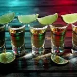 Set de shots de tequila