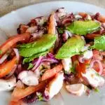 Pulpo en ceviche