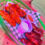 Orden de 8 alitas con papas