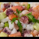 Salpicón de Pulpo y Camarones