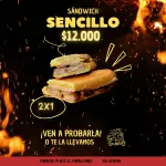 2x1 Sánwich Sencillo