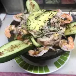 CAMARONES EN AGUACHILE VERDE