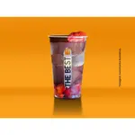 Copo 296ml (Açaí Leitinho C/ Avelã + Morango + Creme de Avelã + Ovomaltine)